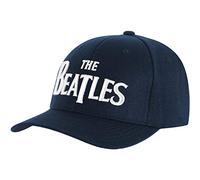 The Beatles Baseballcap Drop T Logo Navy blau