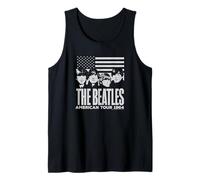 The Beatles - Beatles American Tour 1969 Gruppe mit Flagge Tank Top
