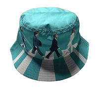 The Beatles Bucket Hat Abbey Road Crossing Nue offiziell Unisex Blau Large/X-Large
