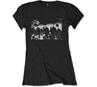 The Beatles Damen Smiles Photo T-Shirt, Schwarz (Black Black), 42 (Herstellergröße: XX-Large)