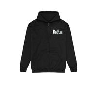 The Beatles - Drop T Logo Back Print - Zipper - Schwarz - XXL - 80% Baumwolle, 20% Polyester Schwarz XXL