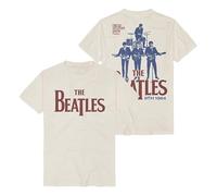 The Beatles Ed Sullivan Show 1964 Männer T-Shirt Natur L 100% Baumwolle Band-Merch, Bands