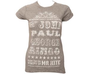 The Beatles - Frauen T-Shirt Mr Kite | Rock N Shop L