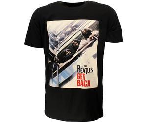 The Beatles Get Back Offizielles Band-T-Shirt - Offizielles Merchandise XL Schwarz