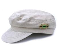 The Beatles Help Apple Logo Badge Nue offiziell Retro Beige Moleskin Cap X-Large 61cm