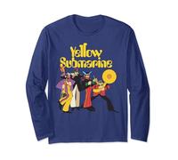 The Beatles Langarm-T-Shirt, U-Boot, Gelb Langarmshirt