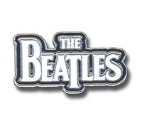 The Beatles Large Drop T Logo Weiß Nue offiziell Metal Pin Badge One Size