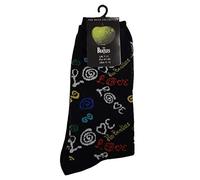 The Beatles 'Love' (Schwarz) Socken (Einheitsgröße = EUR 41-45)