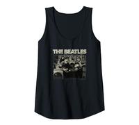 The Beatles - Monochrom Tank Top, Damen, Schwarz, L