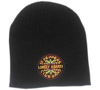 The Beatles Mütze Beanie SGT Peppers Lonely Hearts Club Band Logo offiziell One Size