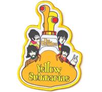 The Beatles Patch Yellow Submarine All Aboard Nue offiziell embroidered Iron on One Size