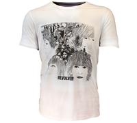 The Beatles Revolver Album Cover T-Shirt - offizielles Merchandise S Weiß