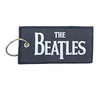 The Beatles - Schlüsselanhänger Drop-T-Logo (Einheitsgröße) (Weiß/Grau)