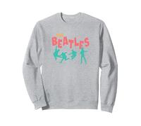 The Beatles - Silhouetten Sweatshirt, Unisex für Erwachsene, Grau Meliert, L