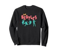 The Beatles - Silhouetten Sweatshirt, Unisex für Erwachsene, Schwarz, L