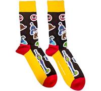 The Beatles Socken Portholes and Characters offiziell Unisex Schwarz (UK Size UK Size 7-11