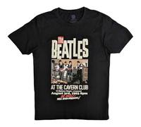 The Beatles T Shirt Cavern Club Live 63 Nue offiziell Herren Schwarz L