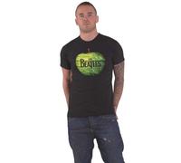 The Beatles T Shirt Classic Apple Band Logo offiziell Herren Nue Schwarz L