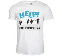 The Beatles - T-Shirt Help! Snow - weiß L