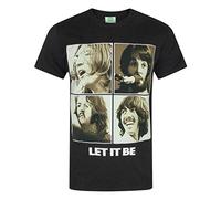 The Beatles - T-Shirt Let It Be - schwarz