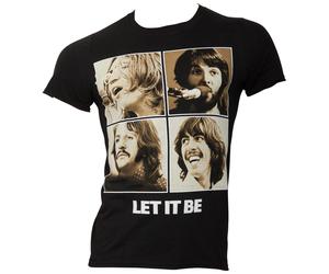 The Beatles - T-Shirt Let It Be - schwarz XL