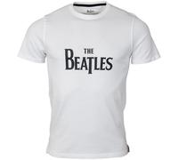 The Beatles - T-Shirt Logo - weiß XXL