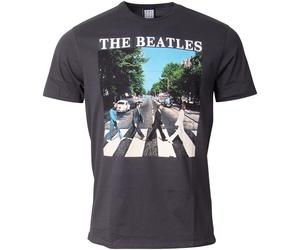 The Beatles T-Shirt mit Abbey Road Cover in grau XXL