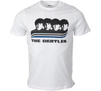 The Beatles - T-Shirt Rainbow - weiß XXL