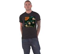 The Beatles T Shirt Rubber Soul Album Cover Nue offiziell Unisex Schwarz L