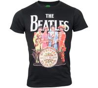 The Beatles - T-Shirt Sgt. Pepper - schwarz M