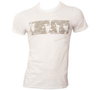 The Beatles - T-Shirt White Album Faces - weiß L