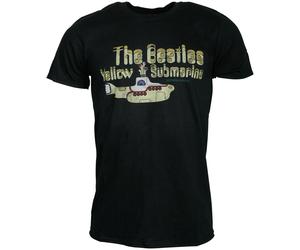 The Beatles - T-Shirt Yellow Submarine Nothing Is Real - schwarz M
