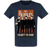 The Beatles Ticket To Ride T-Shirt navy in L