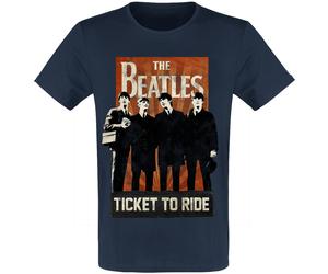 The Beatles Ticket To Ride T-Shirt navy in L