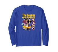 The Beatles - Yellow Submarine Adventure Langarmshirt, Unisex für Erwachsene, Königsblau, XXL