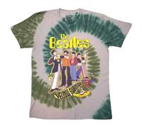 The Beatles Yellow Submarine Band Dye Wash T Shirt M
