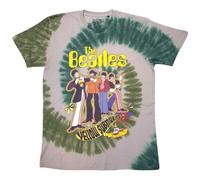 The Beatles Yellow Submarine Band Dye Wash T Shirt XL