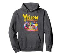 The Beatles - Yellow Submarine SGT Pepper Pullover Hoodie, Unisex für Erwachsene, Anthrazit Meliert, XL