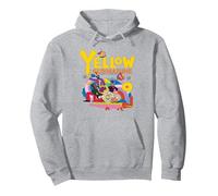 The Beatles - Yellow Submarine SGT Pepper Pullover Hoodie, Unisex für Erwachsene, Grau Meliert, XXL