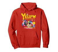 The Beatles - Yellow Submarine SGT Pepper Pullover Hoodie, Unisex für Erwachsene, Rot, L