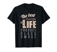 The Best Things Black Smoke Design Diesel Power Roll It T-Shirt