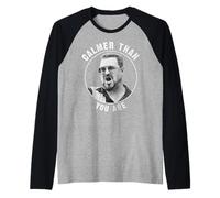 The Big Lebowski Calmer Than You Are Raglan