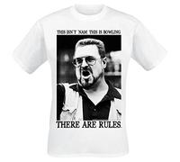 The Big Lebowski Walter - There Are Rules T-Shirt weiß XL