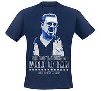 The Big Lebowski World of Pain T-Shirt dunkelblau XXL
