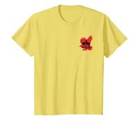 The Birds Alfred Hitchcock Vorder- und Rückseite T-Shirt, Kinder, Gelb, 152