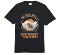 The Birds Are Not Going to Watch Yourselves Birdwatching Comfort Colors Adult Heavyweight T-Shirt