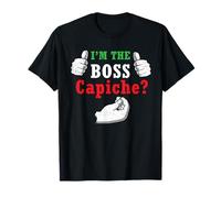 The Boss Capiche Handgeste, sizilianisch, lustiges italienisches Geschenk T-Shirt