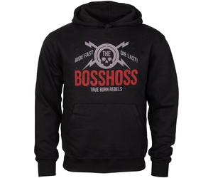 The BossHoss - Kapuzenpullover True Born Rebels - schwarz L