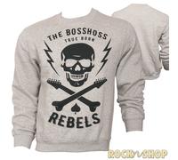 The Bosshoss - Sweatshirt Silver Scull - grau M