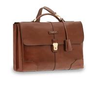 THE BRIDGE Vespucci Briefcase Marrone